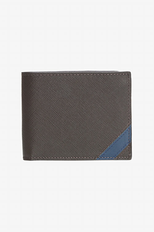 %100 Deri Kahverengi Cüzdan4A1525200002KHV