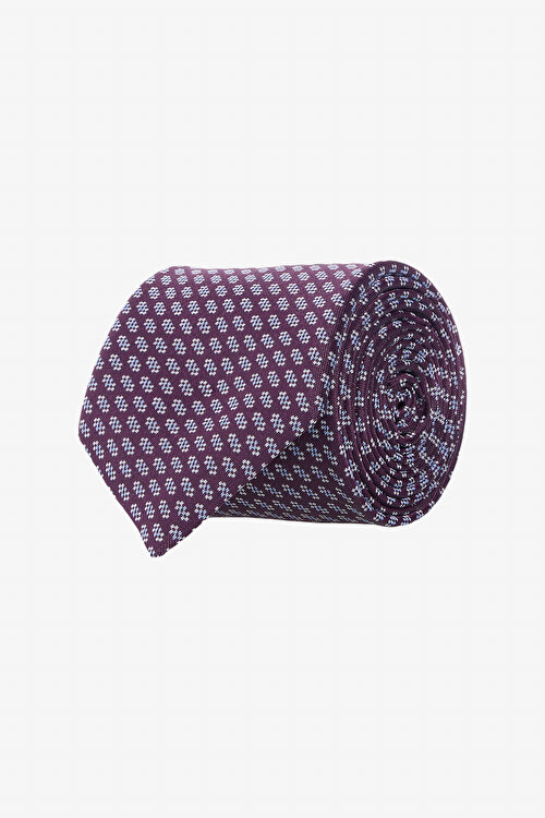 Desenli Bordo Kravat4A2125200017BRD
