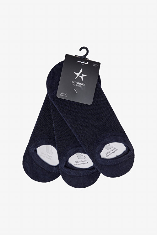 3'lü Sneaker Lacivert Çorap4A2525200011LAC