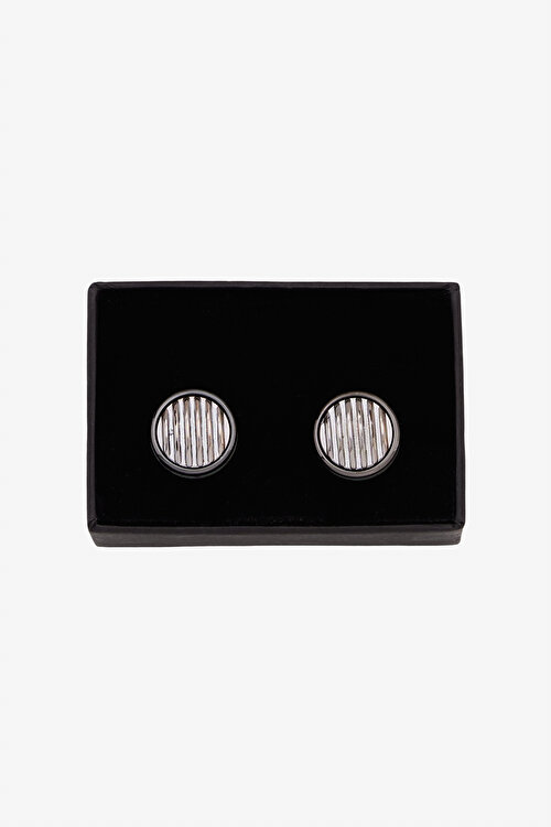 Metal Gri Kol Düğmesi4A3822200007GRI