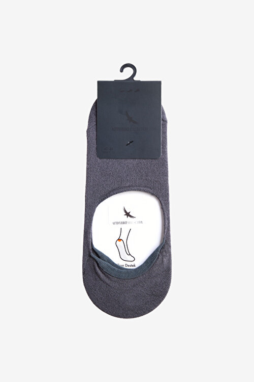 Tekli Babet Antrasit Çorap4C2525200002ATR