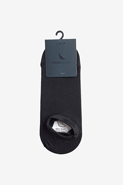 Tekli Sneaker Spor Siyah Çorap4C2525200008SYH