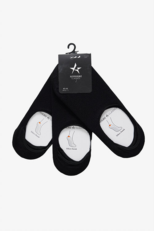 Bambu 3'lü Babet Siyah ÇorapYDA252420002SYH